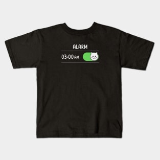 Cat Alarm Kids T-Shirt